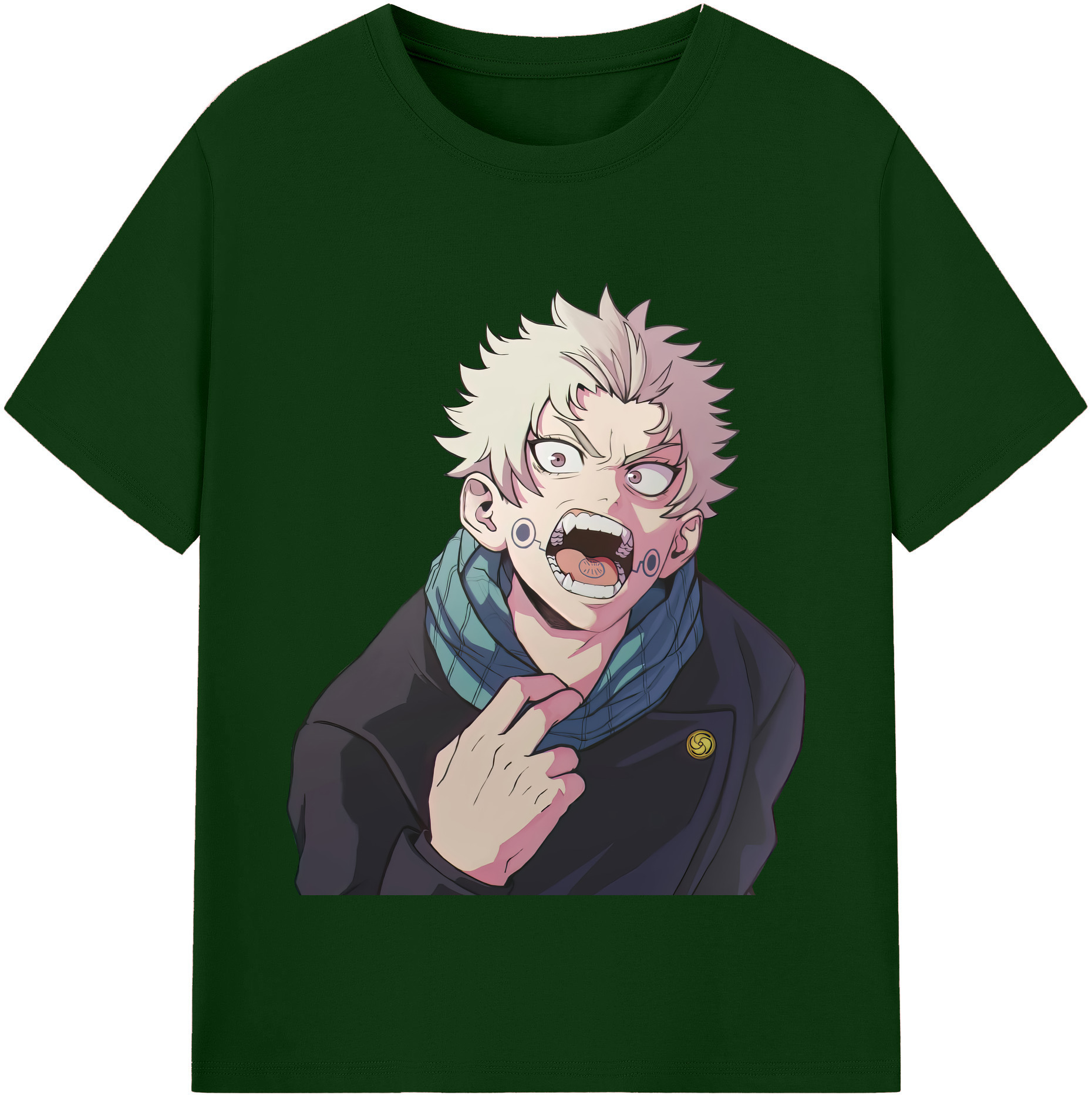 （画像用） 呪術廻戦 Jujutsu Kaisen 綿100％半袖Tシャツ（フロントプリント）